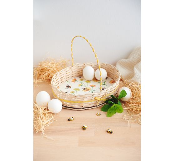 VBS Craft kit rattan cane "Oval basket"