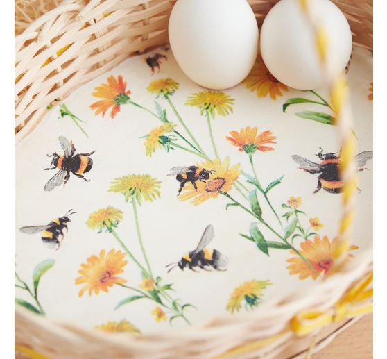 VBS Craft kit rattan cane "Oval basket"