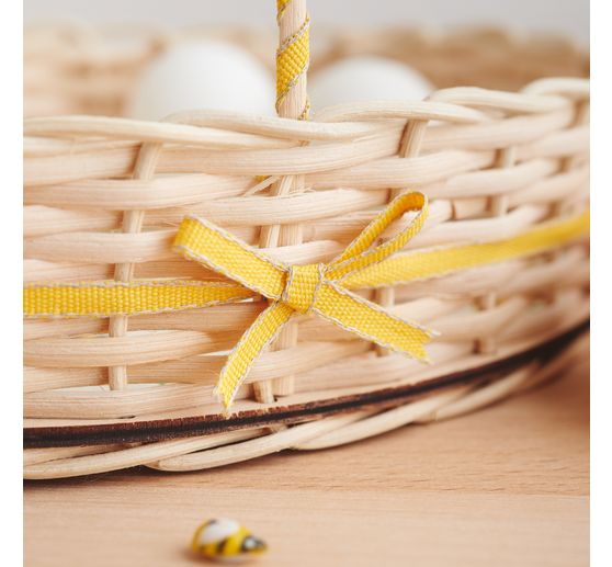 VBS Craft kit rattan cane "Oval basket"