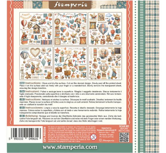 Rub On assortment "Family"