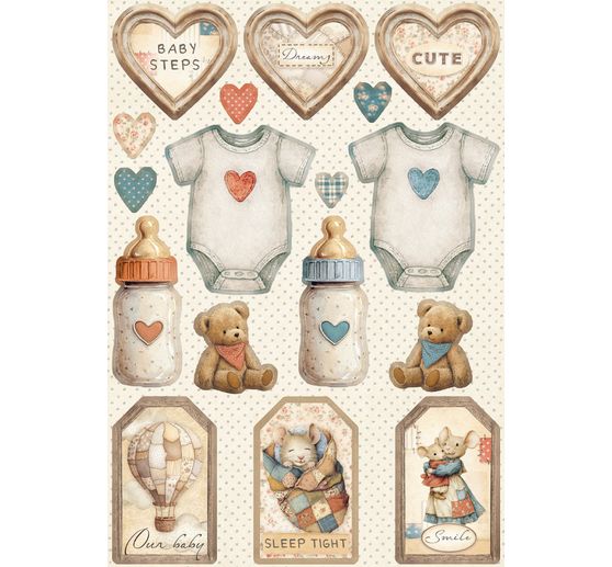 Junk Journal Book &laquo; Baby &raquo;