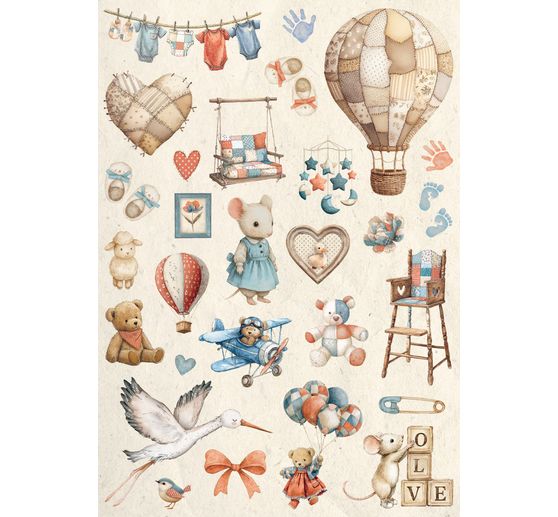 Junk Journal Book &laquo; Baby &raquo;