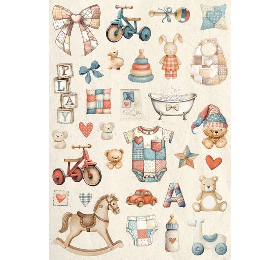 Junk Journal Book &laquo; Baby &raquo;