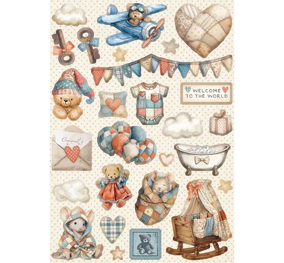 Junk Journal Book &laquo; Baby &raquo;