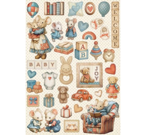 Junk Journal Book &laquo; Baby &raquo;