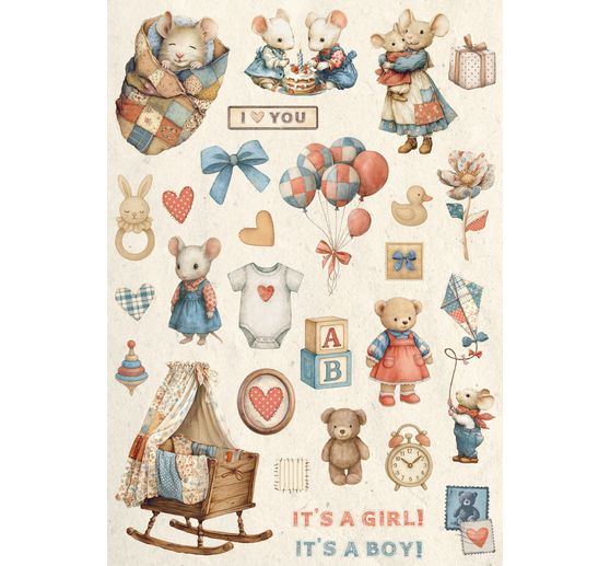 Junk Journal Book &laquo; Baby &raquo;