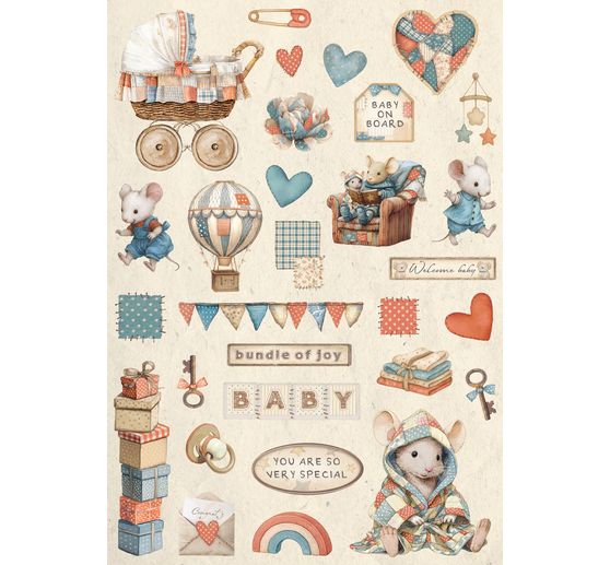 Junk Journal Book &laquo; Baby &raquo;