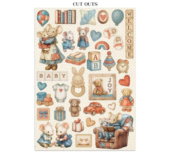 Junk Journal Book &laquo; Baby &raquo;