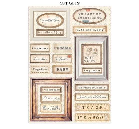 Junk Journal Book &laquo; Baby &raquo;