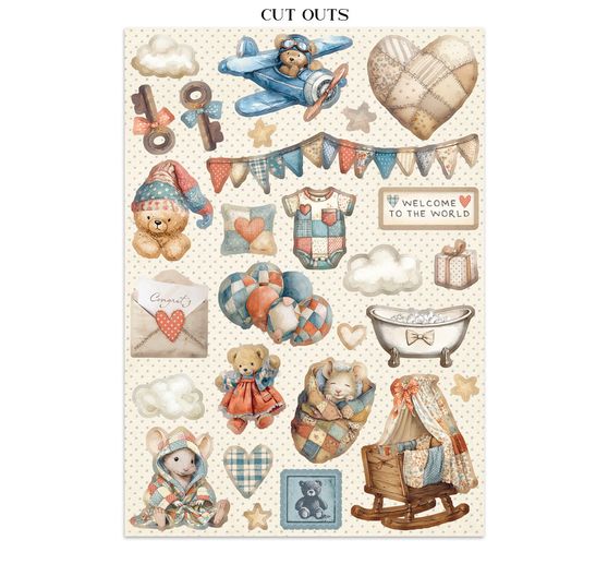 Junk Journal Book &laquo; Baby &raquo;