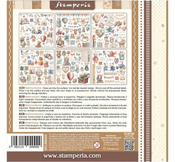 Assortiment de Rub On &laquo; Baby &raquo;