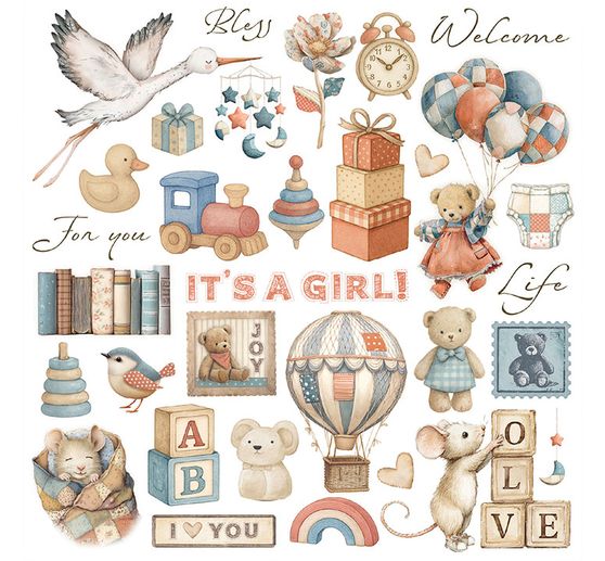 Assortiment de Rub On &laquo; Baby &raquo;