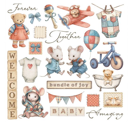 Assortiment de Rub On &laquo; Baby &raquo;