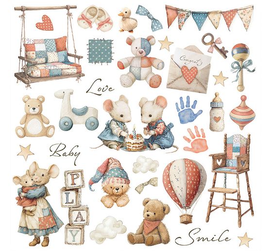 Assortiment de Rub On &laquo; Baby &raquo;