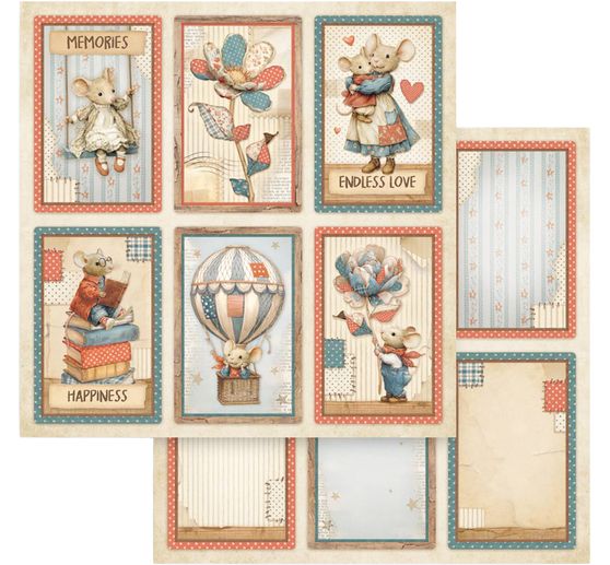 Bloc de papier scrapbooking &laquo; Family &raquo;