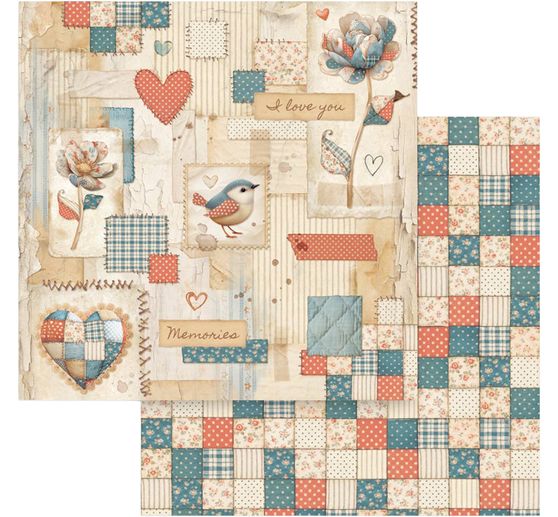 Bloc de papier scrapbooking &laquo; Family &raquo;