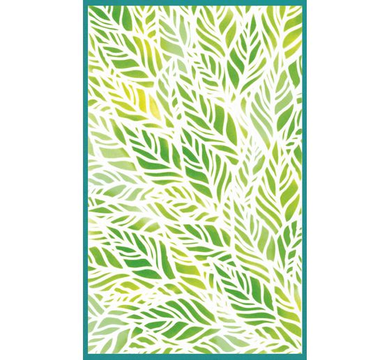 Sizzix Stencil set &laquo; Botanicals &raquo;, 4 pi&egrave;ces