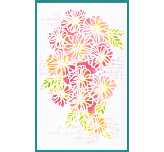 Sizzix Stencil set &laquo; Botanicals &raquo;, 4 pi&egrave;ces