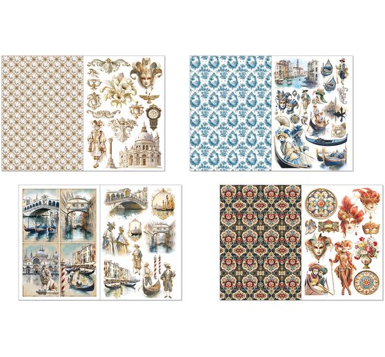 Junk Journal & Ephemera Book &laquo; Venice Dream &raquo;