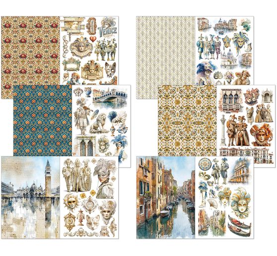 Junk Journal & Ephemera Book &laquo; Venice Dream &raquo;