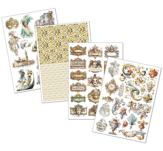 Junk Journal & Ephemera Book &laquo; Venice Dream &raquo;