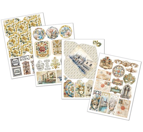 Junk Journal & Ephemera Book &laquo; Venice Dream &raquo;