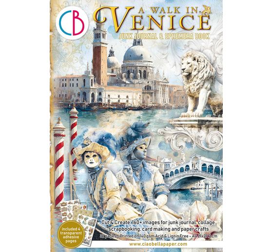 Junk Journal & Ephemera Book &laquo; Venice Dream &raquo;