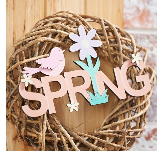 VBS Decorative wooden panel with suspension