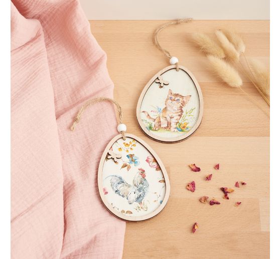 Serviette &laquo; Country Rooster &raquo;