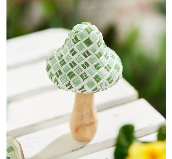 Champignon en bois VBS