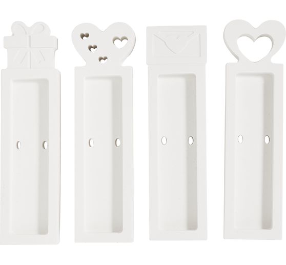 VBS Silicone casting mould "Chocolate bar holder Thank you"