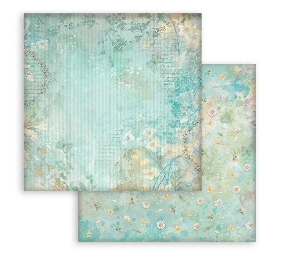 Bloc de papier scrapbooking &laquo; Daisy Art Backgrounds &raquo;