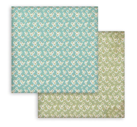 Bloc de papier scrapbooking &laquo; Daisy Art Backgrounds &raquo;