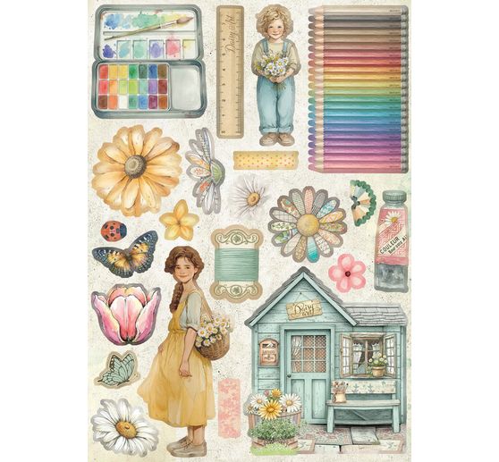 Junk Journal Book &laquo; Daisy Art &raquo;