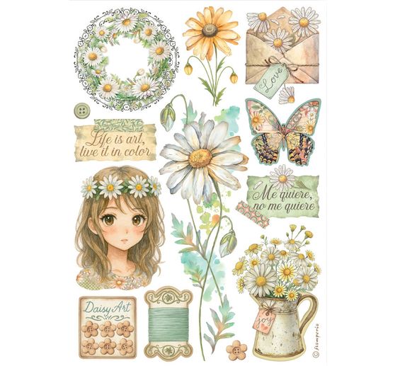 Washi Pad &laquo; Daisy Art &raquo;