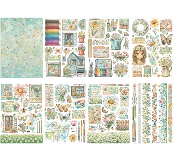 Washi Pad &laquo; Daisy Art &raquo;