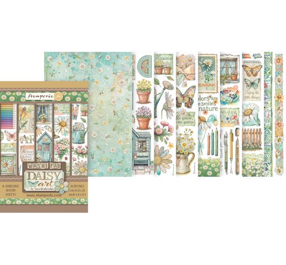 Washi Pad &laquo; Daisy Art &raquo;
