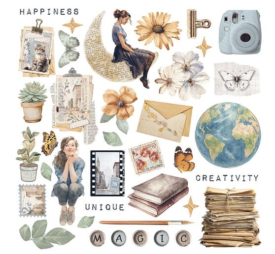 Assortiment de Rub On &laquo; Secret Diary &raquo;