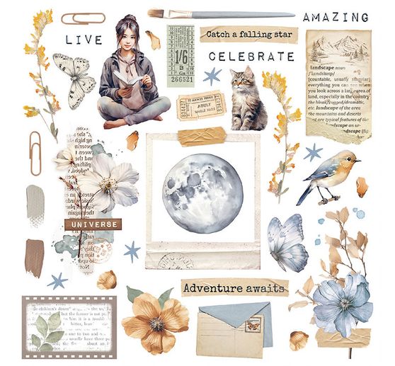 Assortiment de Rub On &laquo; Secret Diary &raquo;