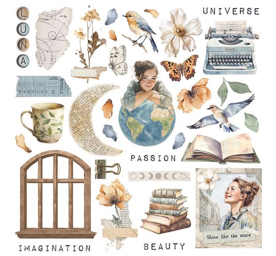 Assortiment de Rub On &laquo; Secret Diary &raquo;