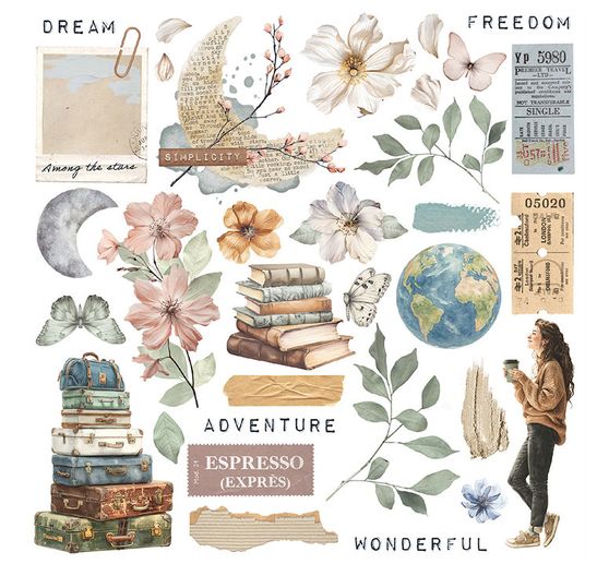 Assortiment de Rub On &laquo; Secret Diary &raquo;