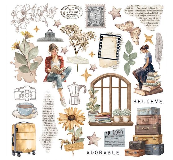 Assortiment de Rub On &laquo; Secret Diary &raquo;