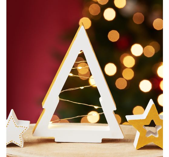 Guirlande lumineuse micro-LED VBS, avec minuterie, 10 LED