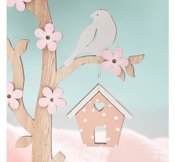 VBS Wooden building kit "Tree with birdhouse"