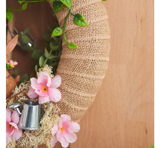 VBS Jute ribbon with wire edge