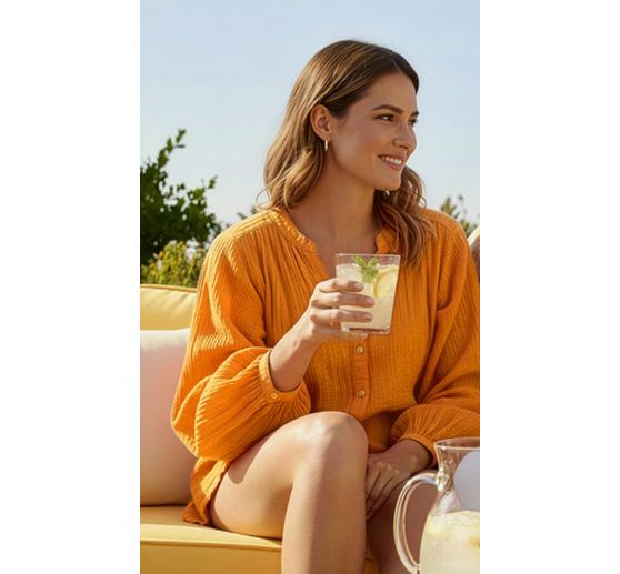 Muslin cotton fabric "Uni"