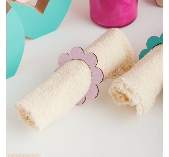 VBS Napkin ring "Flower"