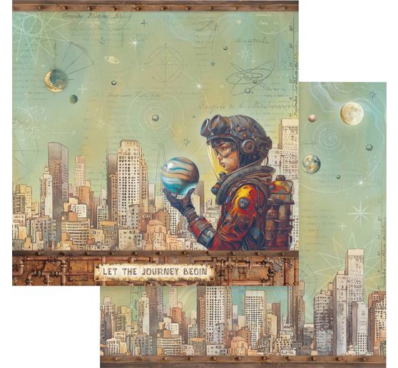 Bloc de papier scrapbooking &laquo; A New Beginning &raquo;