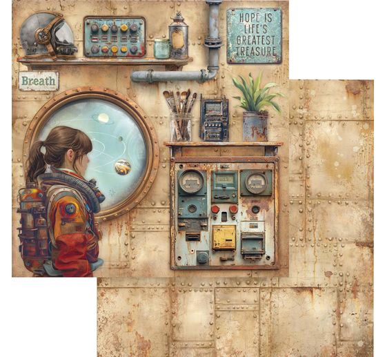 Bloc de papier scrapbooking &laquo; A New Beginning &raquo;