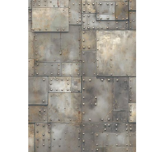 Soie de paille &agrave; motifs backgrounds &laquo; A New Beginning &raquo;, set de 8 pi&egrave;ces